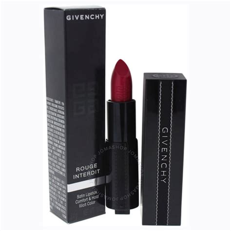 givenchy rouge interdit satin lipstick fuchsia|Rouge New Satin : Satin Lipstick .